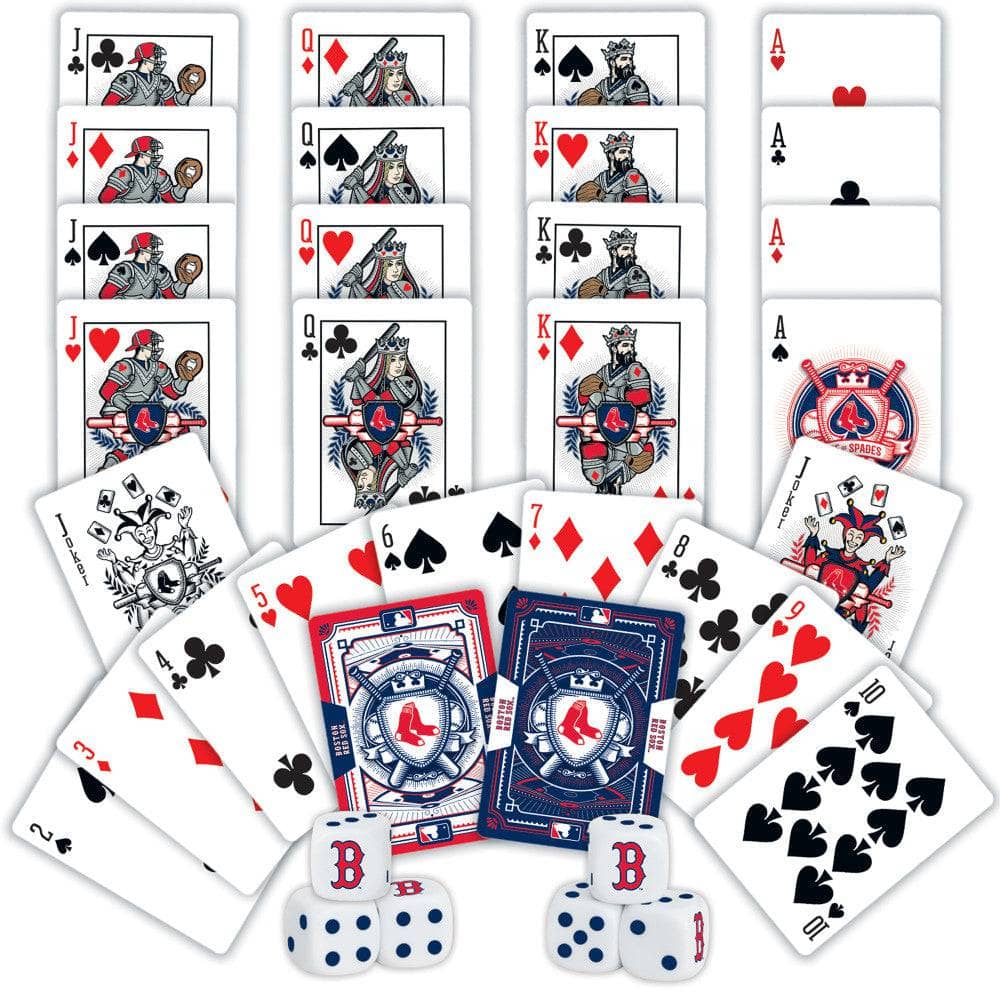 Boston Red Sox - 2-Pack Playing Cards & Dice Set (ONLINE ORDER ONLY)