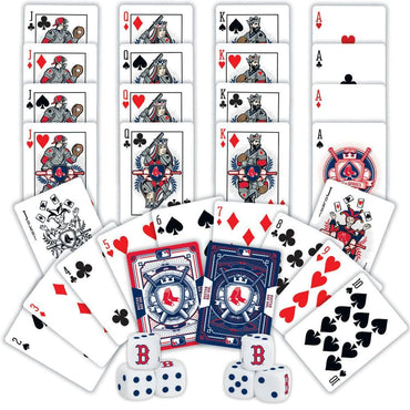 Boston Red Sox - 2-Pack Playing Cards & Dice Set (ONLINE ORDER ONLY)