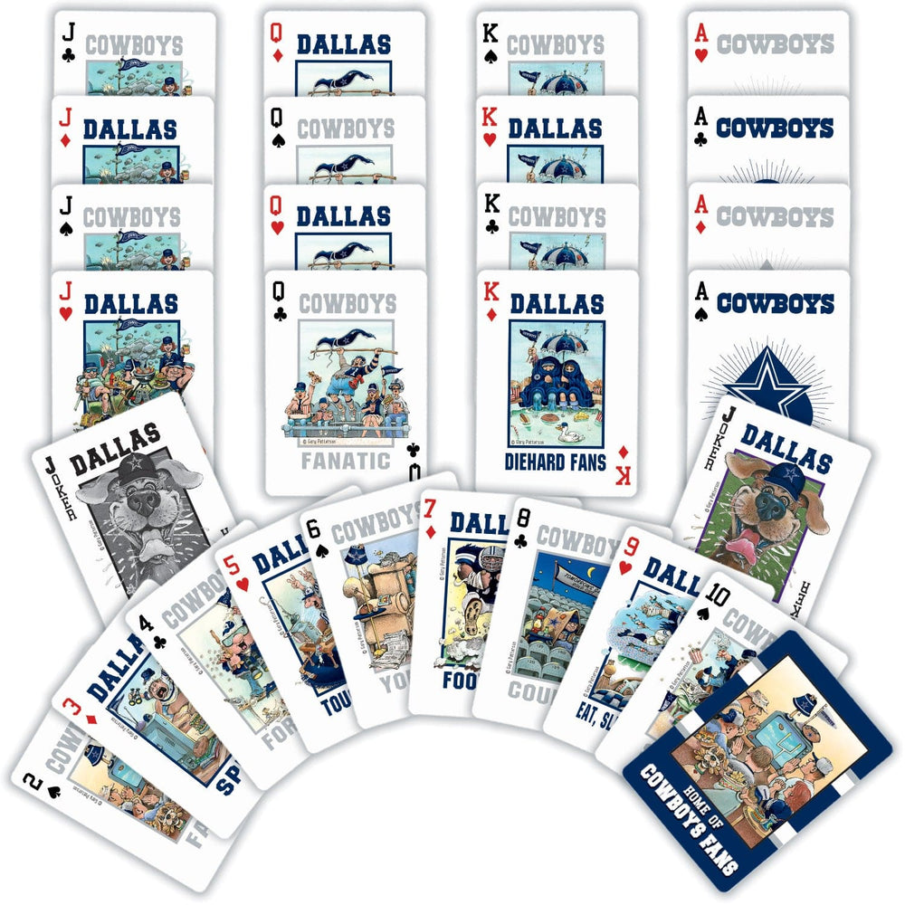 Dallas Cowboys Fan Deck Playing Cards - 54 Card Deck (ONLINE ORDER ONLY)