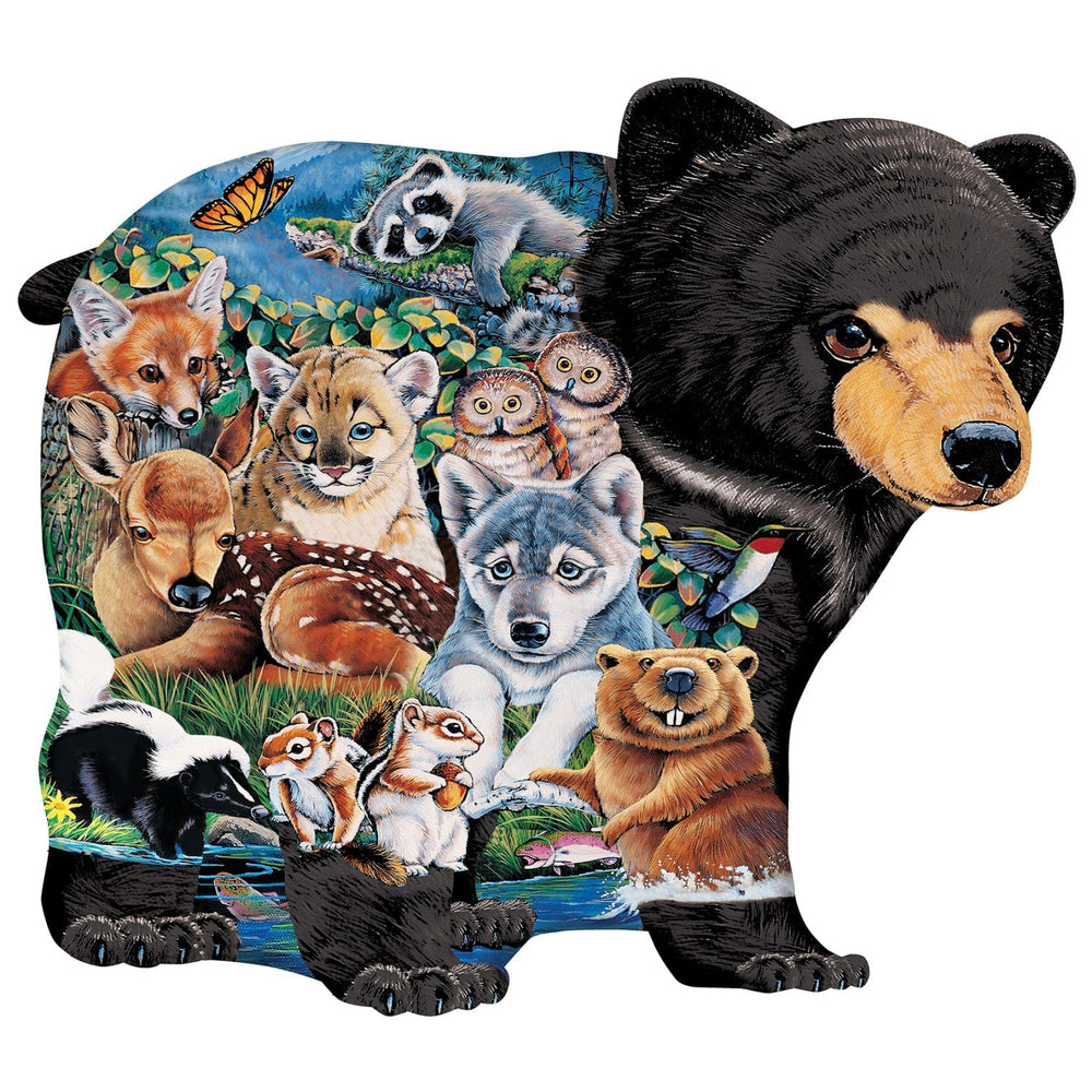 Forest Friends - 100 Piece Shaped Jigsaw Puzzle (ONLINE ORDER ONLY)