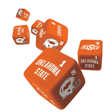Oklahoma State Cowboys Dice Set - 19mm (ONLINE ORDER ONLY)