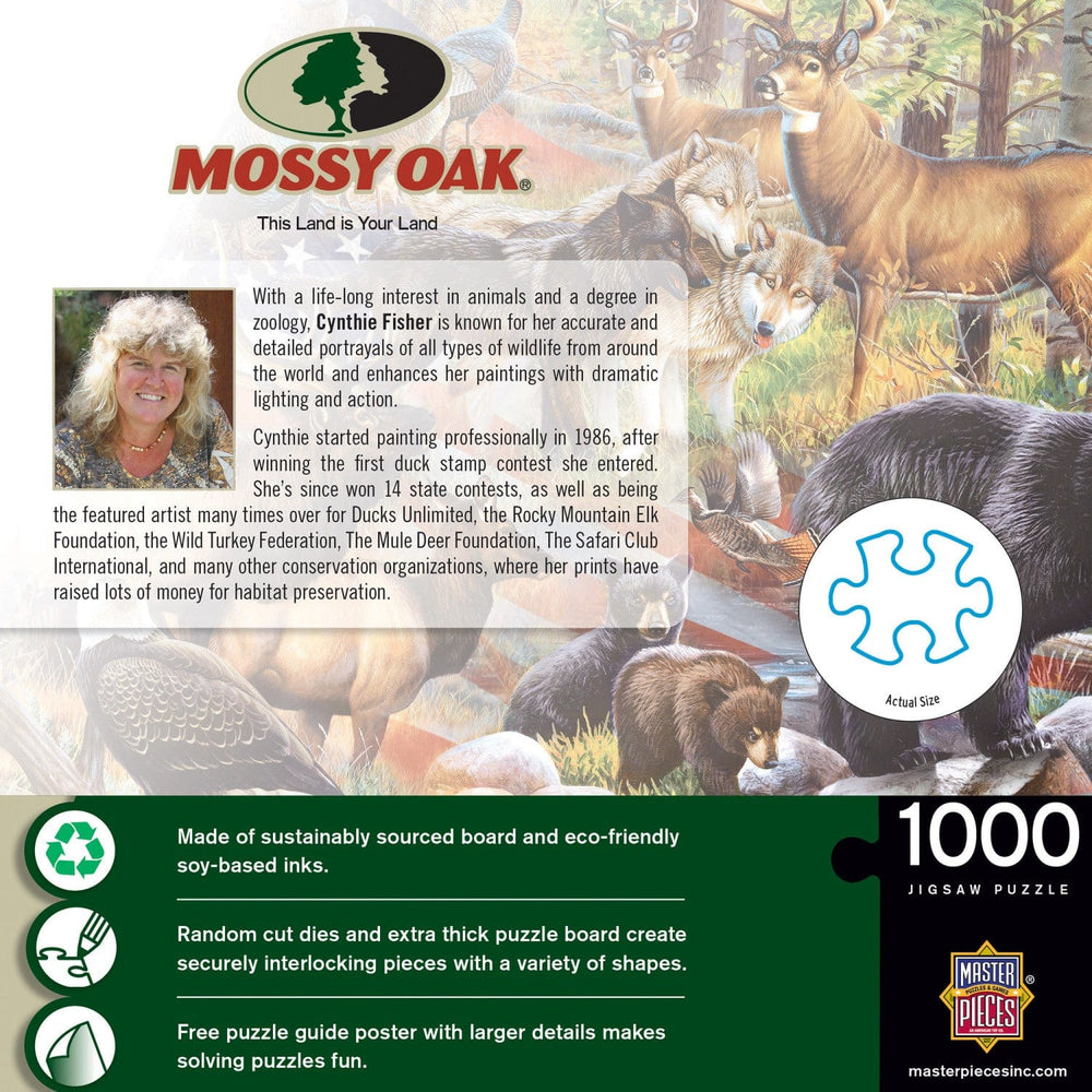 Mossy Oak - This Land is Your Land 1000 Piece Jigsaw Puzzle (ONLINE ORDER ONLY)