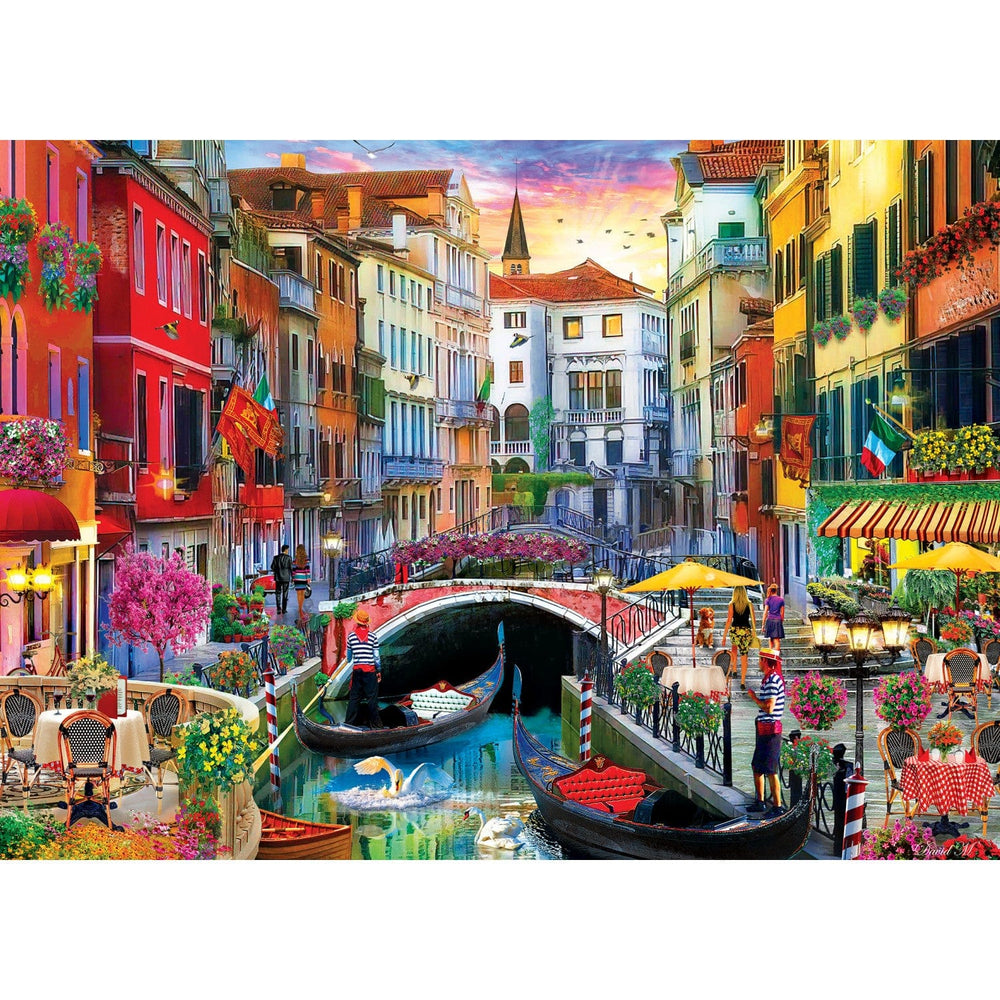 Colorscapes - Venice la Vecanza 1000 Piece Jigsaw Puzzle (ONLINE ORDER ONLY)