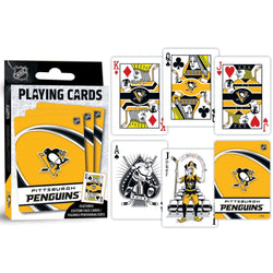 Pittsburgh Penguins Playing Cards - 54 Card Deck (ONLINE ORDER ONLY)