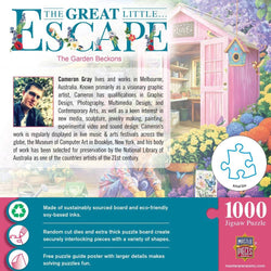 The Great Little Escape - The Garden Beckons 1000 Piece Jigsaw Puzzle (ONLINE ORDER ONLY)