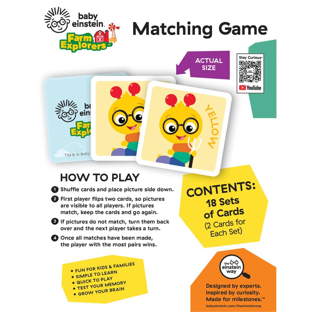 Baby Einstein Matching Game