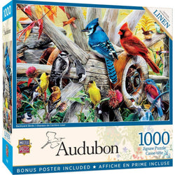 Audubon - Backyard Birds 1000 Piece Jigsaw Puzzle (ONLINE ORDER ONLY)