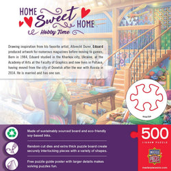 Home Sweet Home - Hobby Time 500 Piece Jigsaw Puzzle (ONLINE ORDER ONLY)