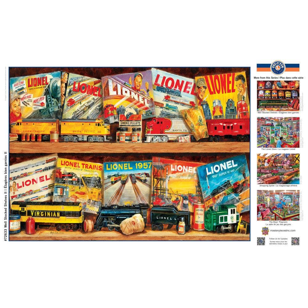 Lionel Trains - Well Stocked Shelves II 1000 Piece Jigsaw Puzzle