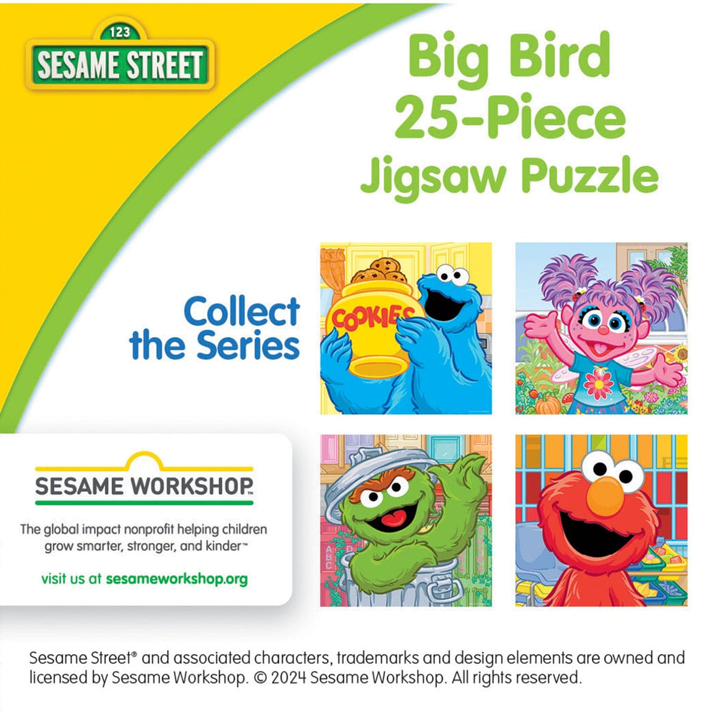 Sesame Street - Big Bird 25 Piece Jigsaw Puzzle (ONLINE ORDER ONLY)