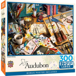 Audubon - Creative Birding 300 Piece EZ Grip Jigsaw Puzzle (ONLINE ORDER ONLY)