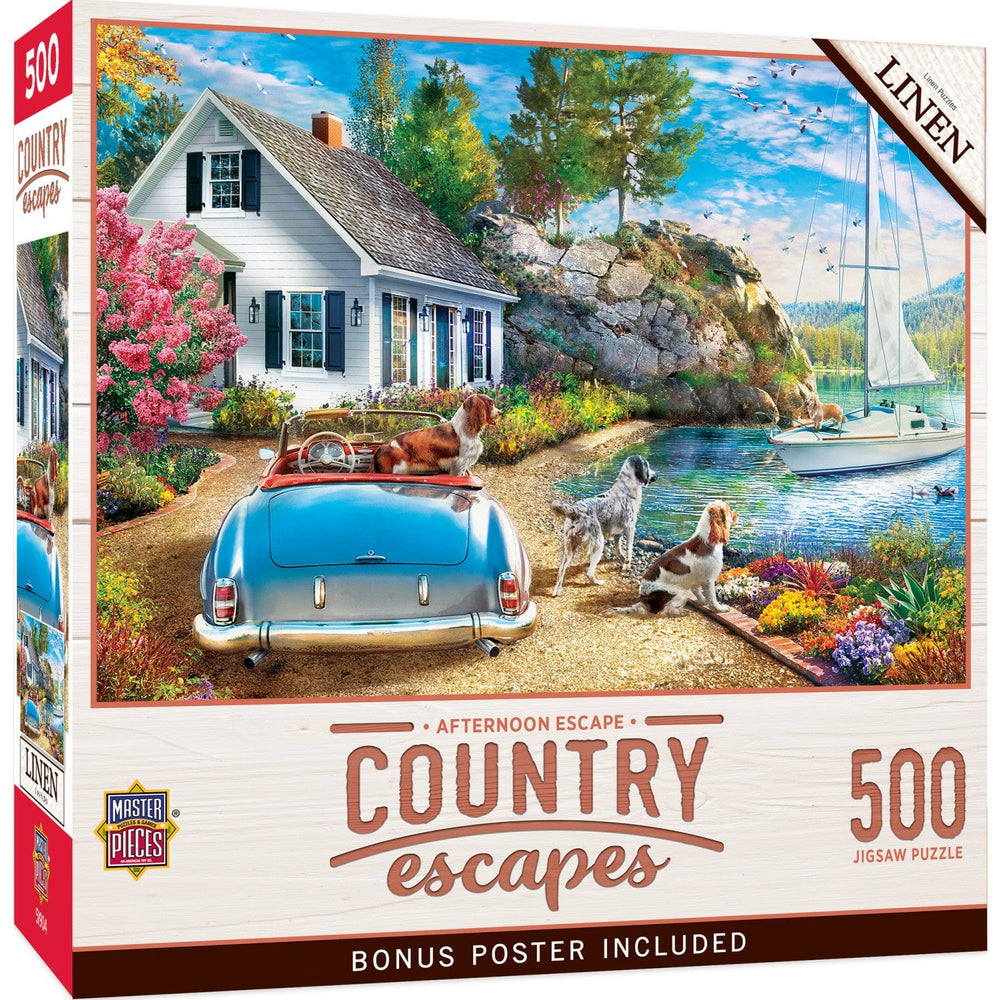 Country Escapes - Afternoon Escape 500 Piece Jigsaw Puzzle (ONLINE ORDER ONLY)