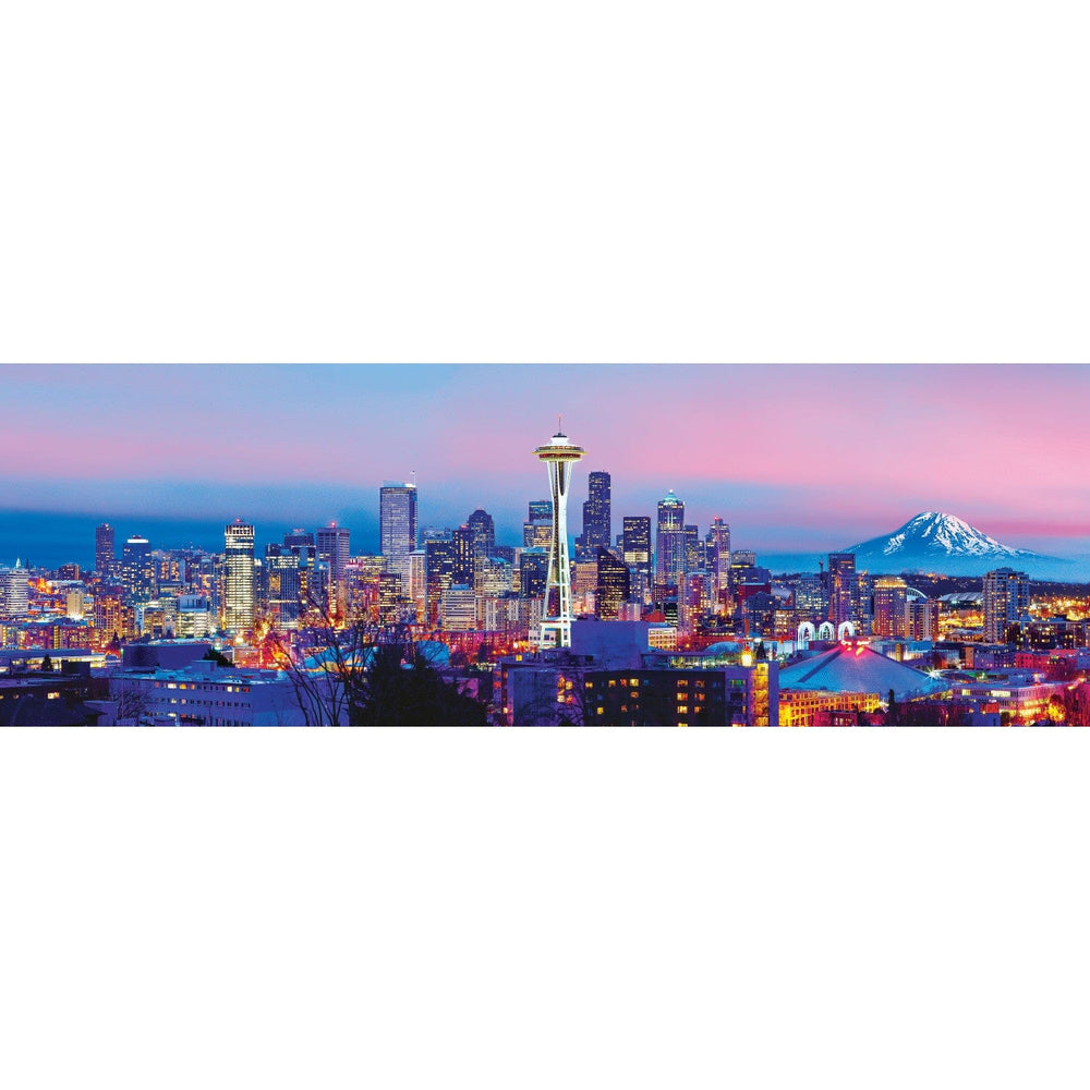 Seattle, Washington 1000 Piece Panoramic Jigsaw Puzzle (ONLINE ORDER ONLY)