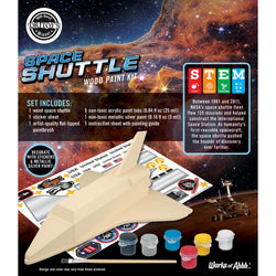 Space Shuttle Wood Craft & Paint Kit (ONLINE ORDER ONLY)