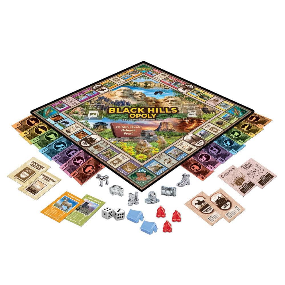 Black Hills Opoly Board Game