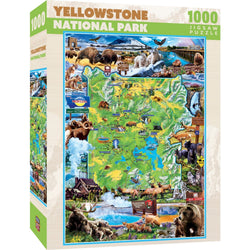 Yellowstone National Park 1000 Piece Jigsaw Puzzle (ONLINE ORDER ONLY)