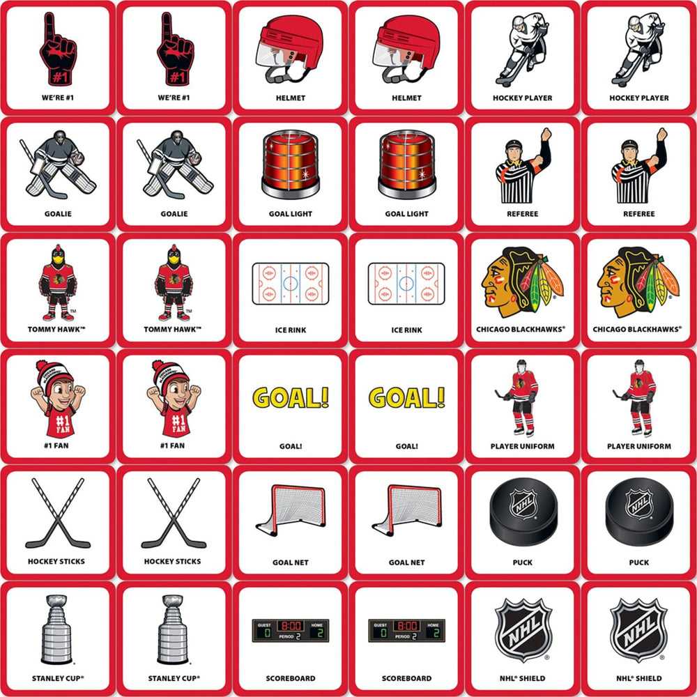 Chicago Blackhawks Matching Game (ONLINE ORDER ONLY)