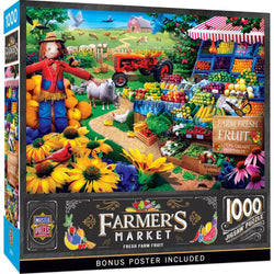 Farmer's Market - Fresh Farm Fruit 1000 Piece Jigsaw Puzzle (ONLINE ORDER ONLY)