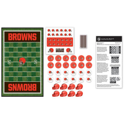 Cleveland Browns Checkers Board Game (ONLINE ORDER ONLY)