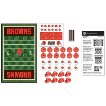 Cleveland Browns Checkers Board Game (ONLINE ORDER ONLY)