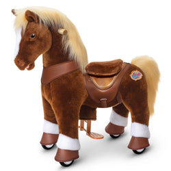 Model Y® Horse Ride-On Toy Age 3–4 – Brown