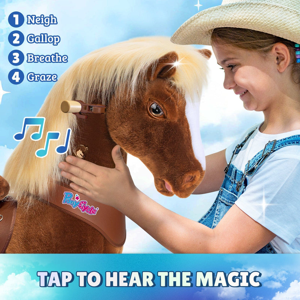 Model Y Brown Horse Rideable Toy for Age 4-7 (ONLINE ORDER ONLY)
