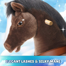 Model Y Chocolate Brown Horse Rideable Toy for Age 3-4 (ONLINE ORDER ONLY)