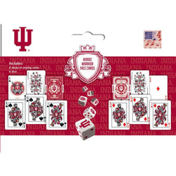 Indiana Hoosiers - 2-Pack Playing Cards & Dice Set (ONLINE ORDER ONLY)