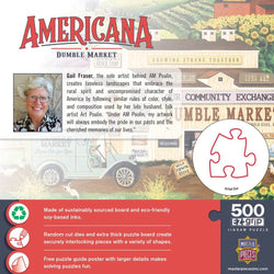 Americana - Dumble Market 500 Piece EZ Grip Jigsaw Puzzle
