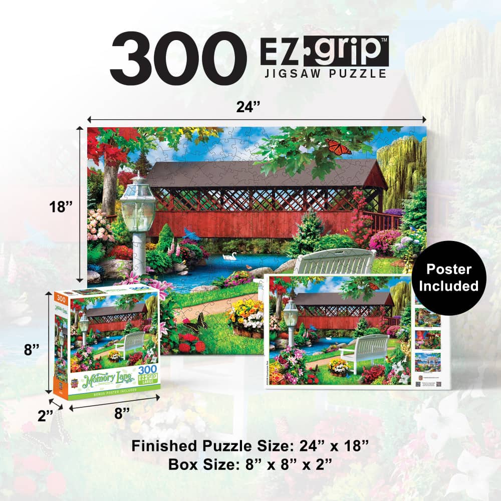 Memory Lane - Countryside Park 300 Piece EZ Grip Jigsaw Puzzle