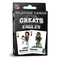 Philadelphia Eagles All-Time Greats Playing Cards - 54 Card Deck (ONLINE ORDER ONLY)