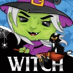 Witch 100 Piece Jigsaw Puzzle (ONLINE ORDER ONLY)