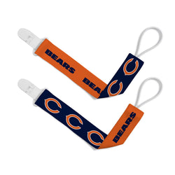 Chicago Bears - Pacifier Clip 2-Pack (ONLINE ORDER ONLY)