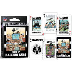 Las Vegas Raiders Fan Deck Playing Cards - 54 Card Deck (ONLINE ORDER ONLY)