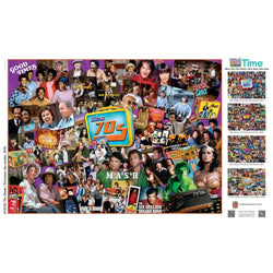 TV Time - 70's Shows 1000 Piece Jigsaw Puzzle (ONLINE ORDER ONLY)
