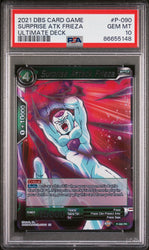 2021 DRAGON BALL SUPER ULTIMATE DECK SURPRISE ATK FRIEZA #P-090 - PSA 10 (Online Order Only)