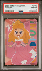 2023 CARD FUN DISNEY 100 JOYFUL AURORA SR42 PSA 8 (Online Order Only)