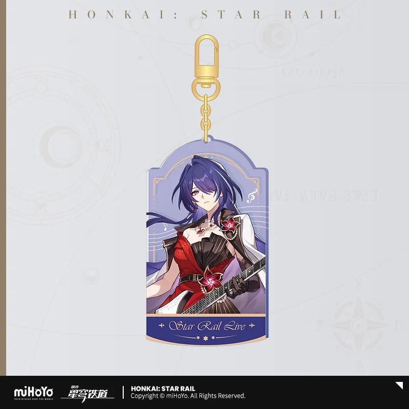 LIVE Series Quicksand Acrylic Keychain (ONLINE ORDER ONLY)