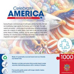 Celebrate America - Mountains Majesty 1000 Piece Jigsaw Puzzle