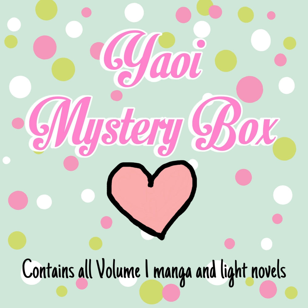 Yaoi Vol 1's Mystery Manga Box - English Mixed Manga (Online Order Only)