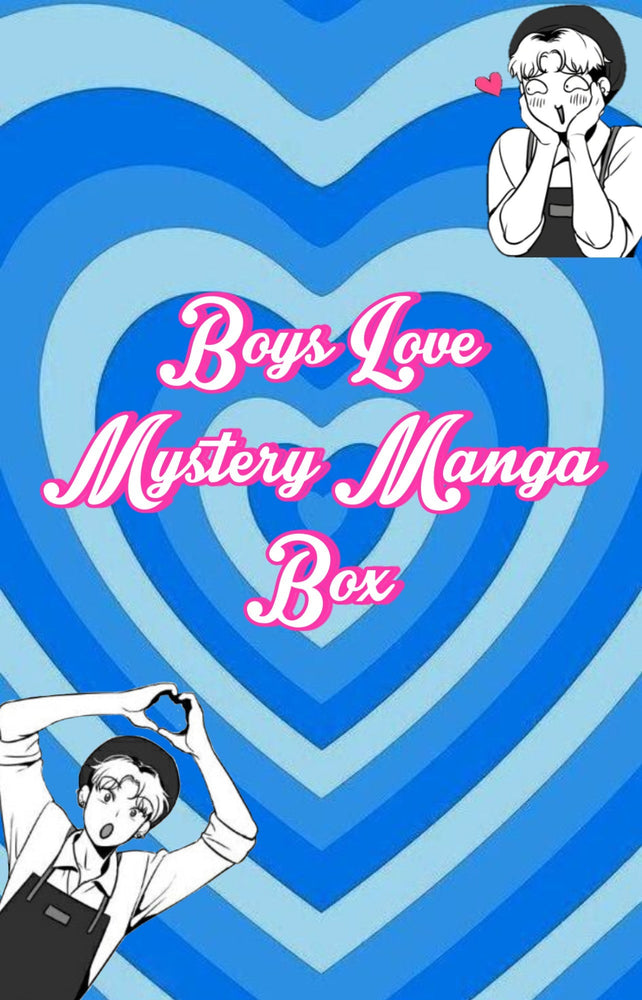 Yaoi/BL Mystery Manga Box - English Mixed Manga (Online Order Only)