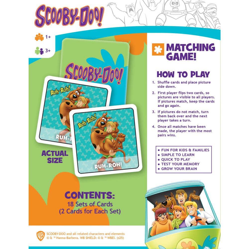 Scooby-Doo! Matching Game (ONLINE ORDER ONLY)
