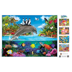Tropics - Dolphin Ride 300 Piece EZ Grip Jigsaw Puzzle (ONLINE ORDER ONLY)