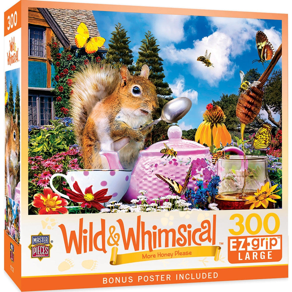 Wild & Whimsical - More Honey Please 300 Piece EZ Grip Jigsaw Puzzle (ONLINE ORDER ONLY)