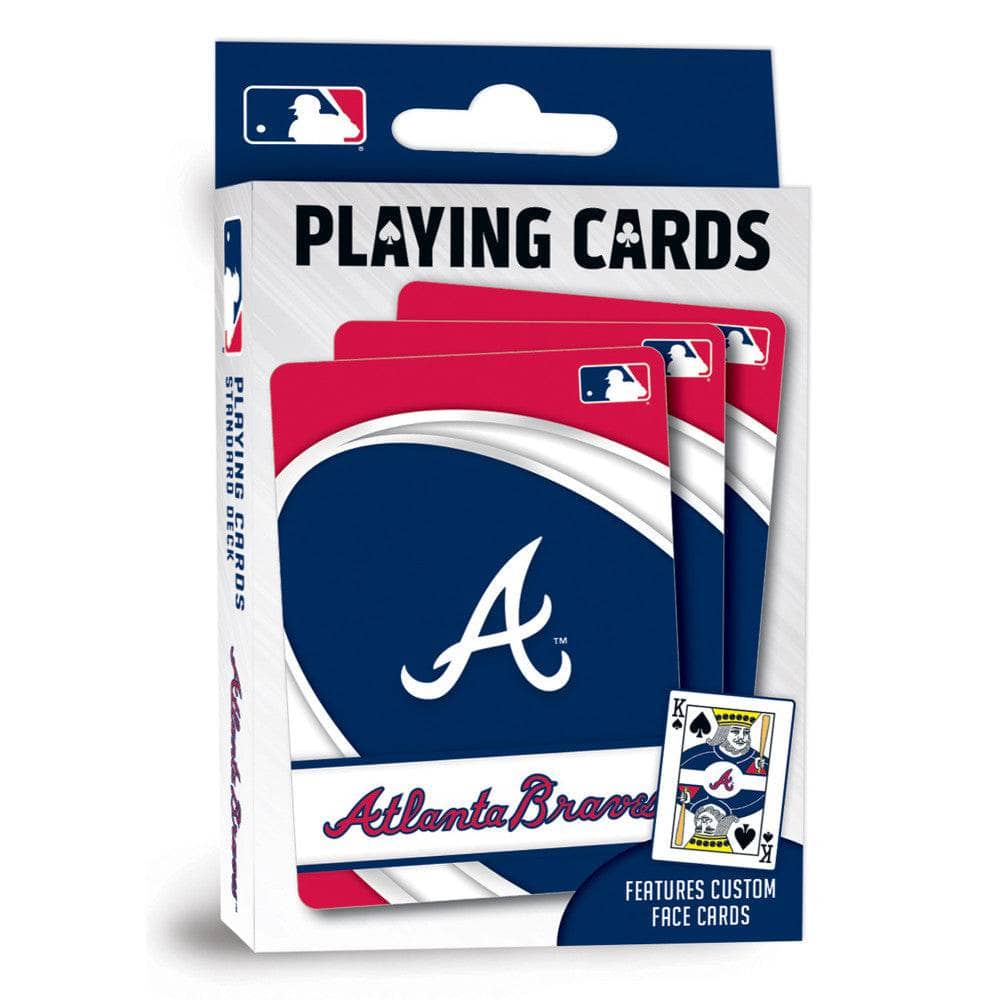 Atlanta Braves Playing Cards - 54 Card Deck (ONLINE ORDER ONLY)
