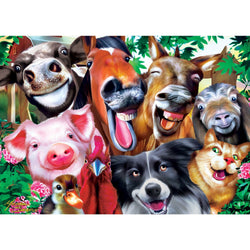 Selfies - Barnyard Grins 500 Piece Jigsaw Puzzle (ONLINE ORDER ONLY)