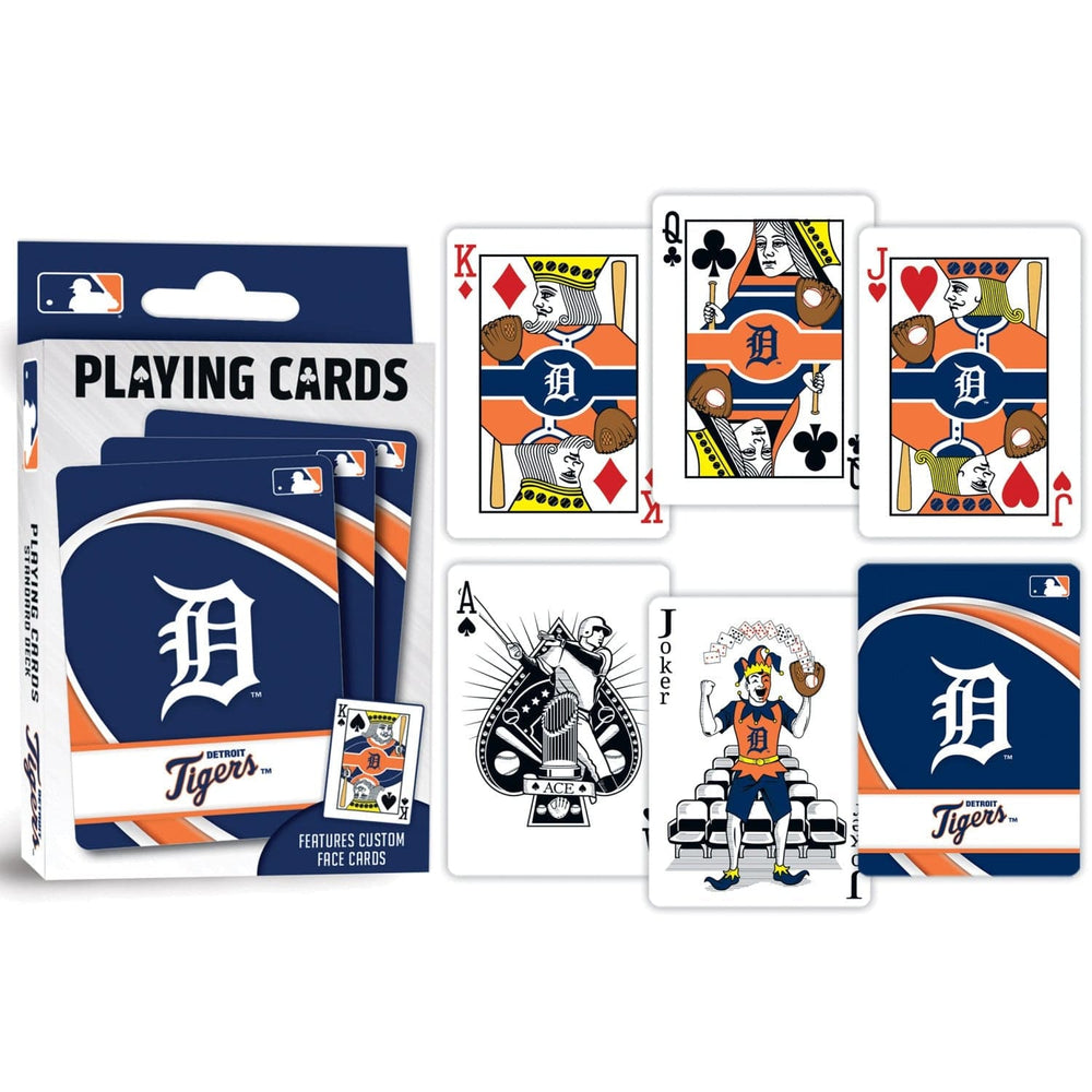 Detroit Tigers Playing Cards - 54 Card Deck (ONLINE ORDER ONLY)