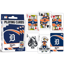 Detroit Tigers Playing Cards - 54 Card Deck (ONLINE ORDER ONLY)