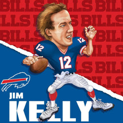 Buffalo Bills All-Time Greats - Jim Kelly 100 Piece Jigsaw Puzzle