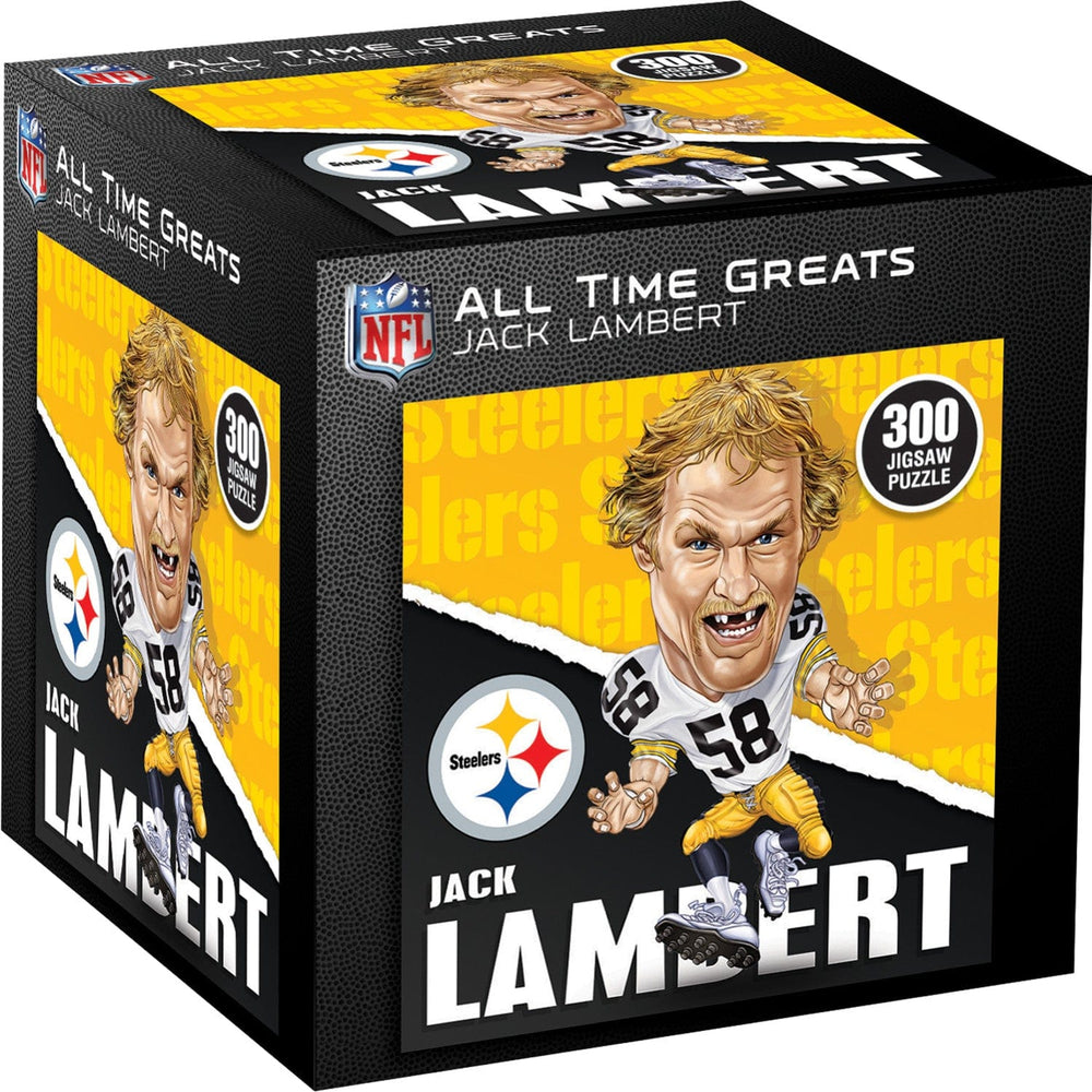 Pittsburgh Steelers All-Time Greats - Jack Lambert 300 Piece Jigsaw Puzzle (ONLINE ORDER ONLY)